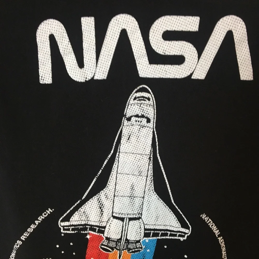 NASA Black Short Sleeve Women's Tee - Picture 7 of 7